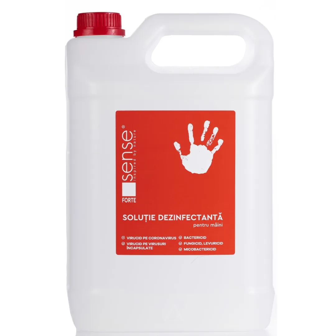 Disinfectant 5L VIRUCID 80% Alcohol, Sense FORTE — 1