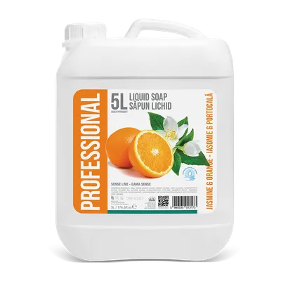 Liquid Soap 5L - Jasmine & Orange Sense Range