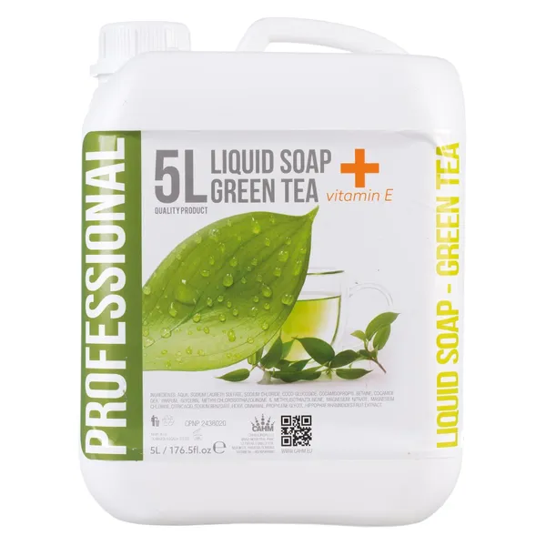 Liquid Soap 5L - Green Tea Vitamin E - Omnia Range