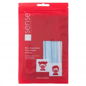 Children's Hygiene Civil Masks - Sense, Set of 4
