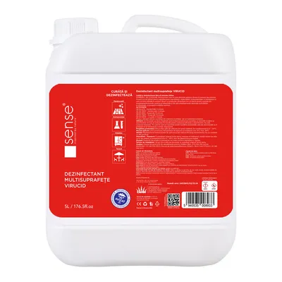 Multi-surface Disinfectant 5L VIRUCID, Sense
