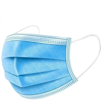 Disposable Hygiene Masks for Adults, Set of 50 Pieces