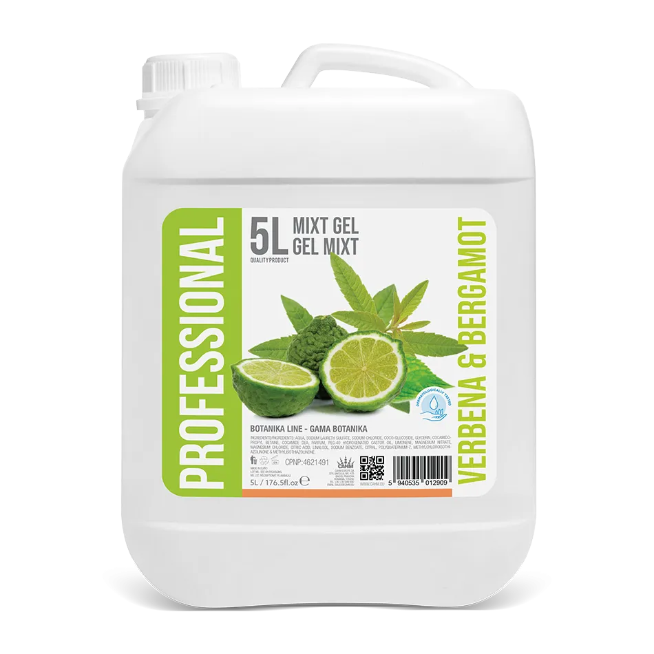 Mixed Gel 5L Verbena & Bergamot - Gama Botanika — 1