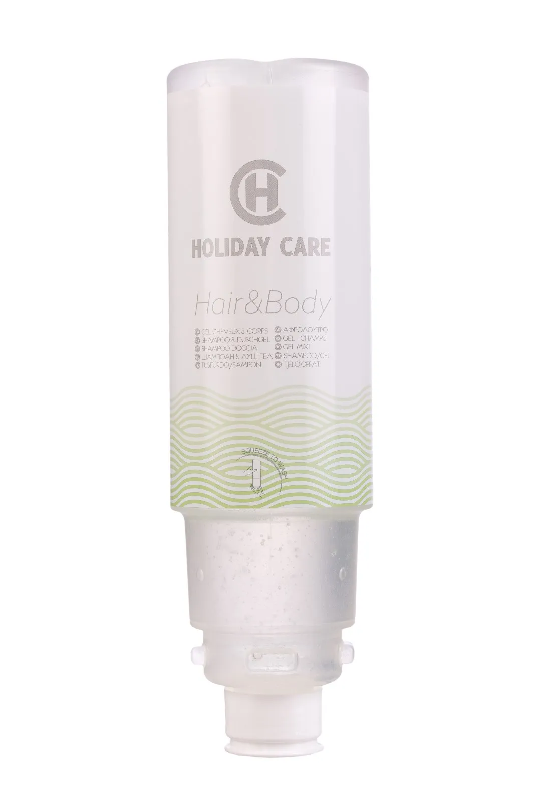 Shampoo and Shower Gel Dispenser 450ml - Holiday Care — 1