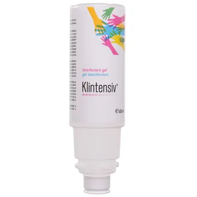 Antibacterial Virucidal Hand Sanitizer Dispenser 85% Ethanol, Klintesiv 450 ml