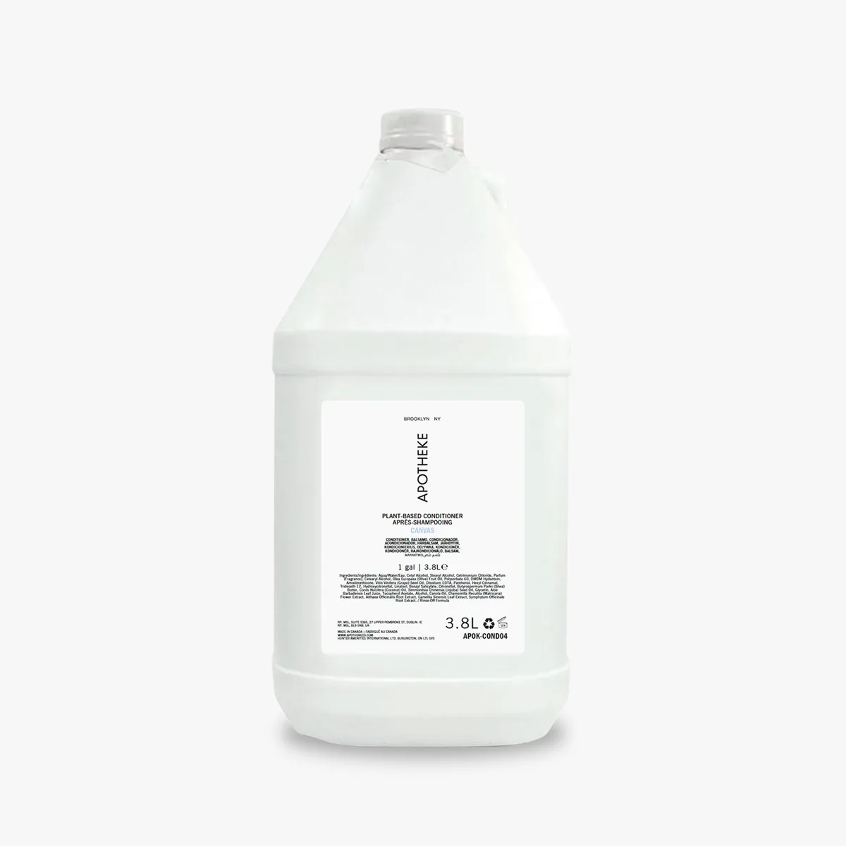Apotheke Canvas Hair Balm 3.8L — 1