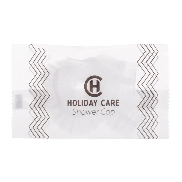 Flow Pack Shower Cap - Holiday Care — 1