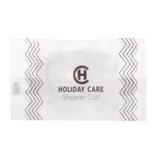 Flow Pack Shower Cap - Holiday Care