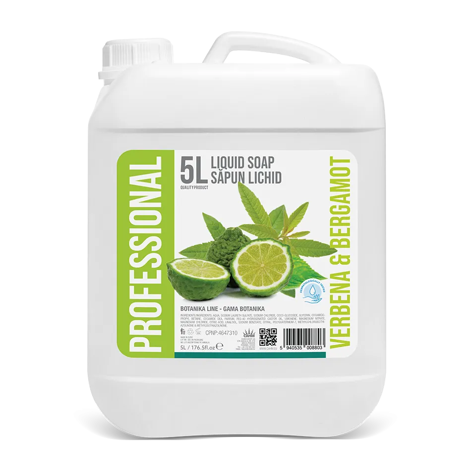 Liquid Soap 5L Verbena & Bergamot - Botanika Range — 1