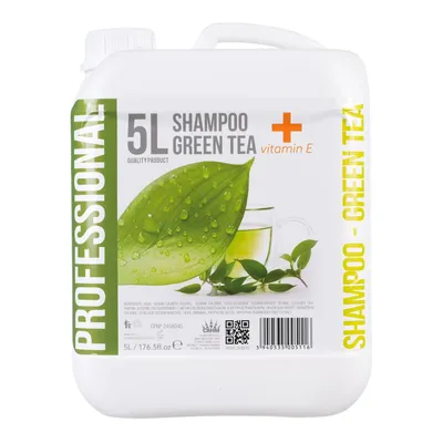 5L Shampoo Green Tea + Vitamin E - Omnia Range