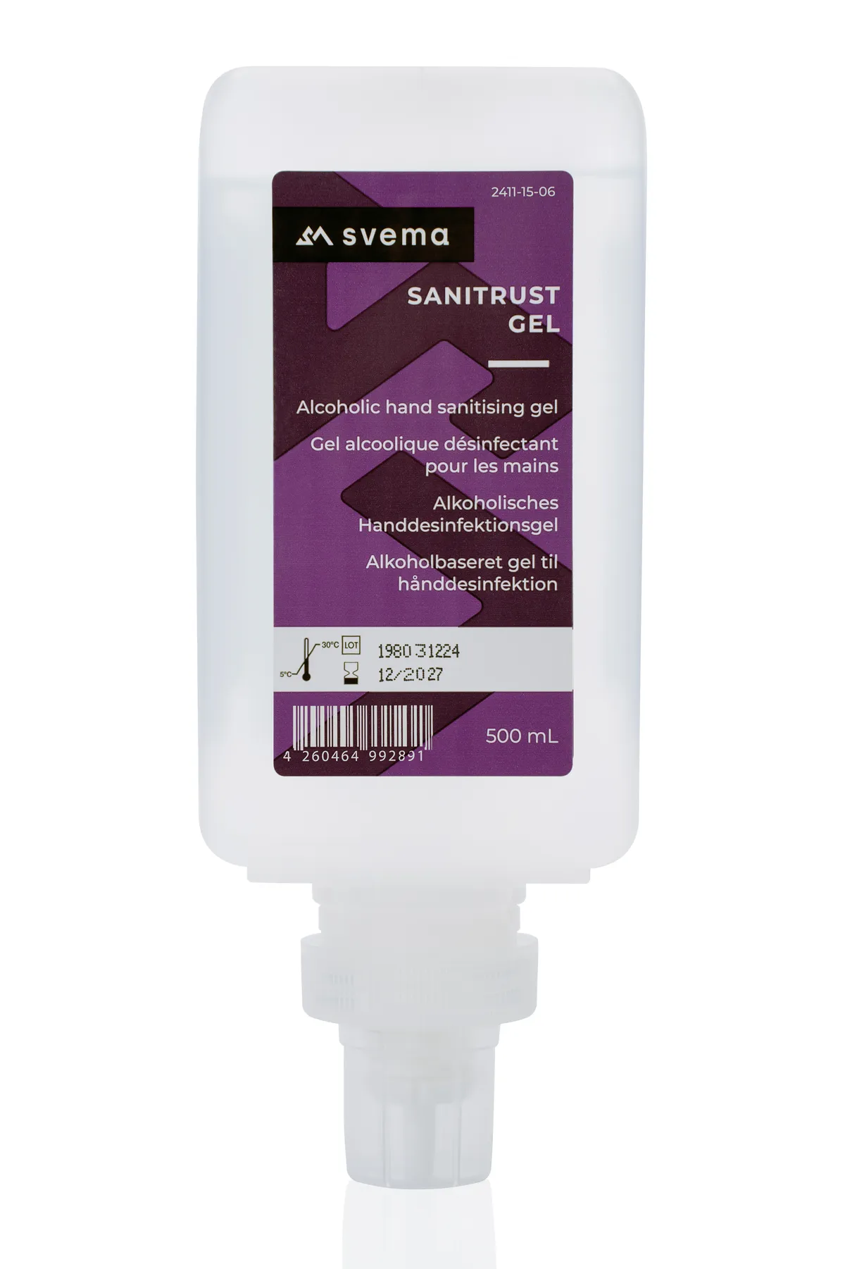 SVEMA SANITRUST GEL 500 ml LOGAN-A — 1