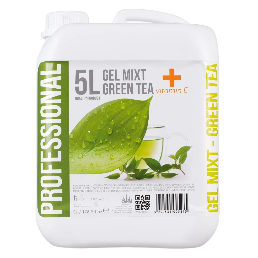 Mixed Gel 5L Green Tea + Vitamin E - Omnia Range — 1