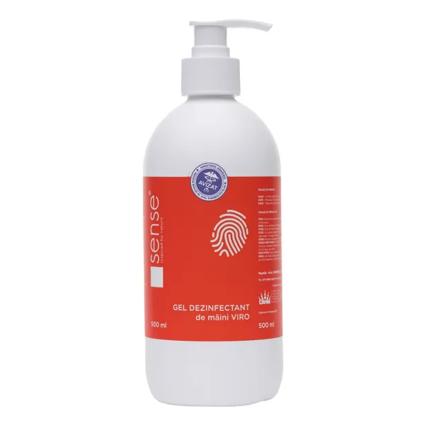 500ml VIRUCID Disinfectant Gel, Sense