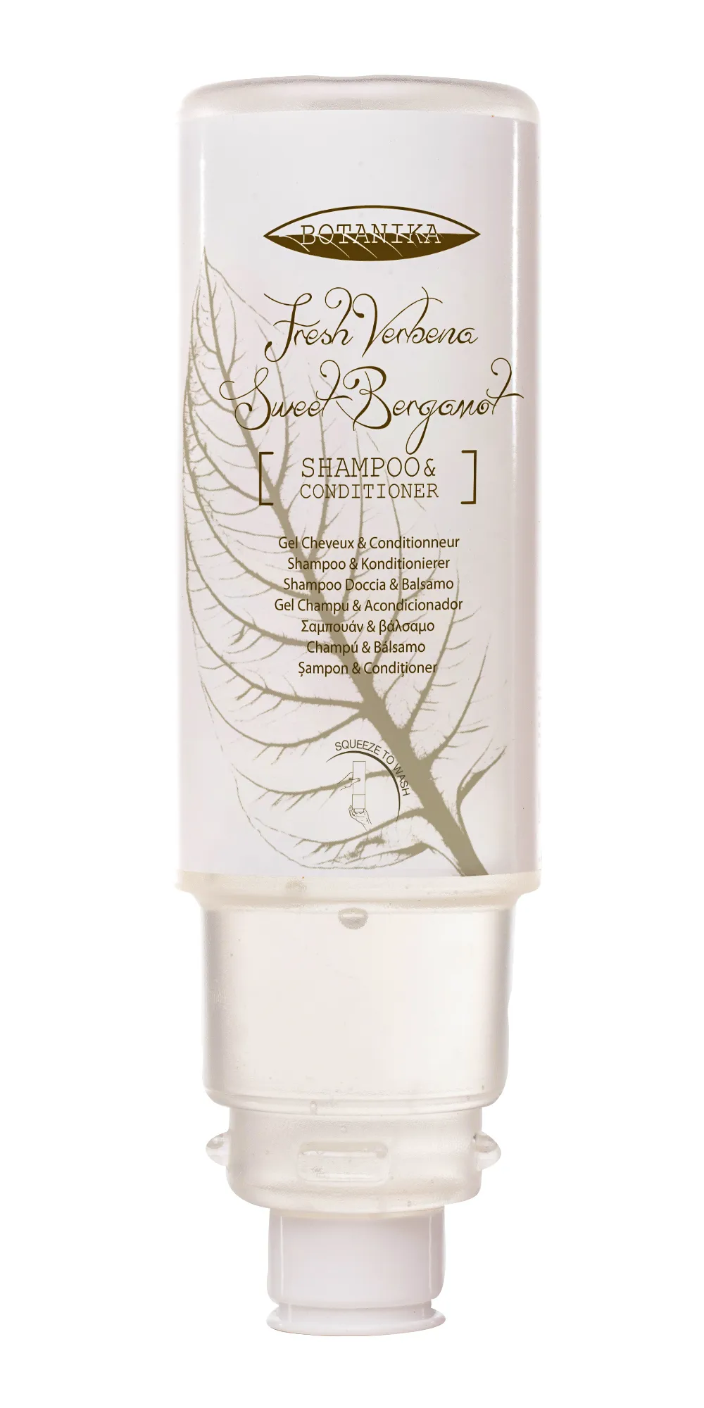 Shampoo & Conditioner Dispenser 450 ml - Botanika — 1