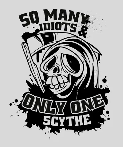 Cartoon Death Funny Quote