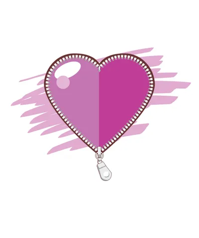 Zipper Heart Teens