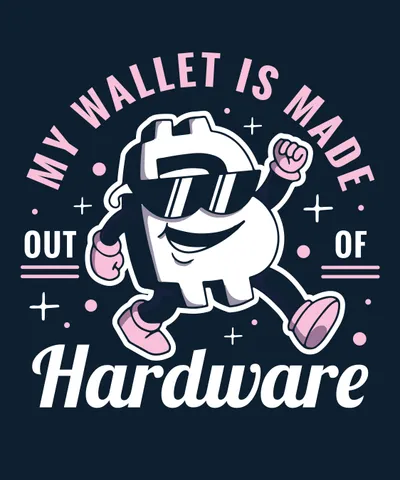 Funny Cartoon Crypto Logo