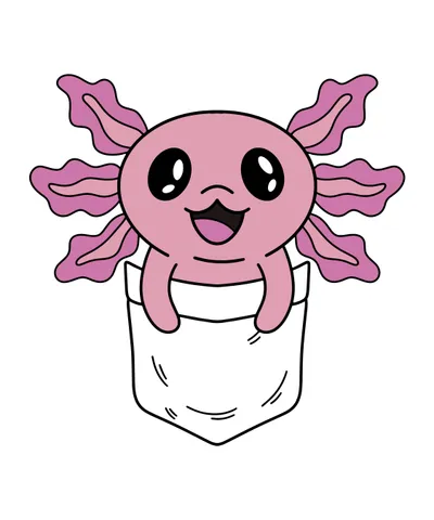Happy Axolotl Animal