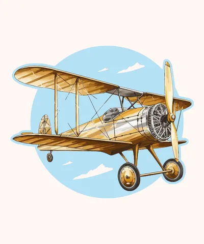 Vintage Biplane
