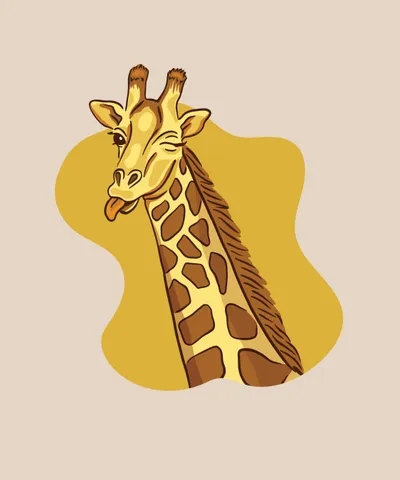 Winking Giraffe