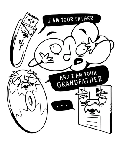 Technology Storage Joke
