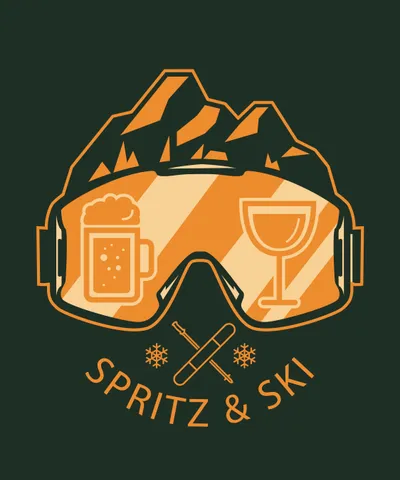 Ski Goggles and Drinks