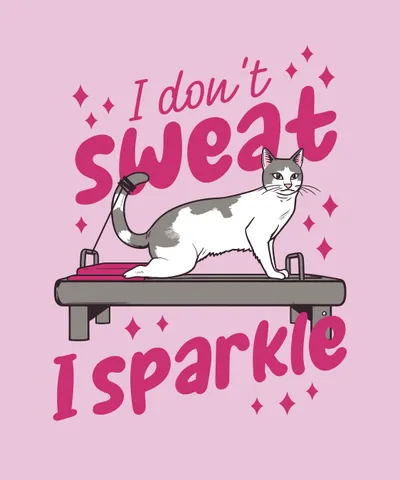 Cat doing pilates