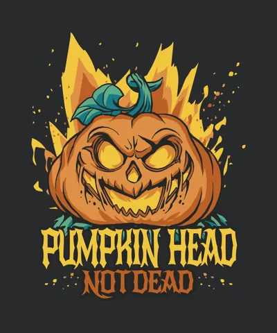 Pumpkin on Fire