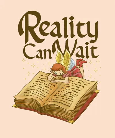 Fairy Reading Fantasy Book