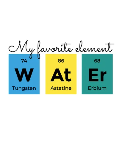 Periodic Table Water