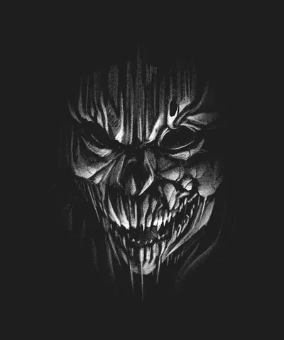 Creepy Skull Monster