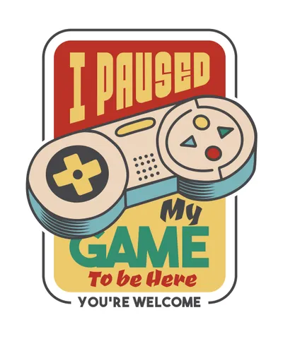 I paused my game