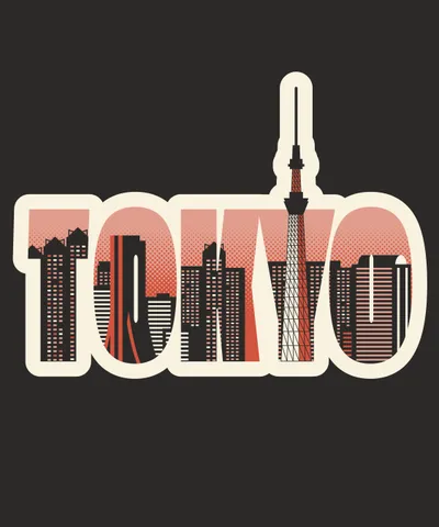 Tokyo City Skyline