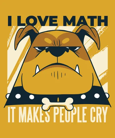 Dog Math Quote