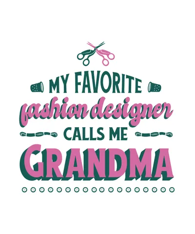 Fashion Designer Grandma