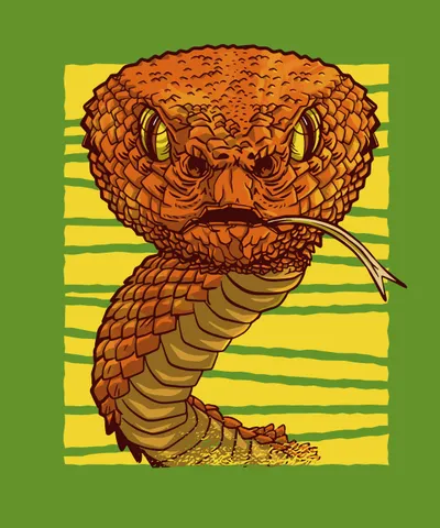 Realistic Snake Animal