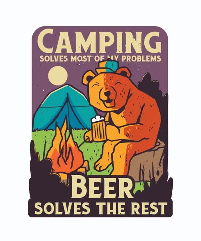 Camping and Beer