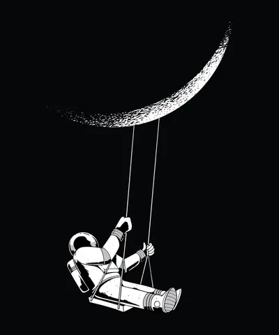 Moon Astronaut