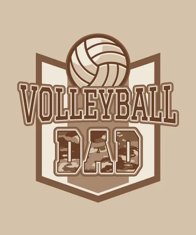 Volleyball Sport Badge