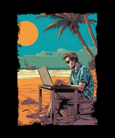Remote Beach Work