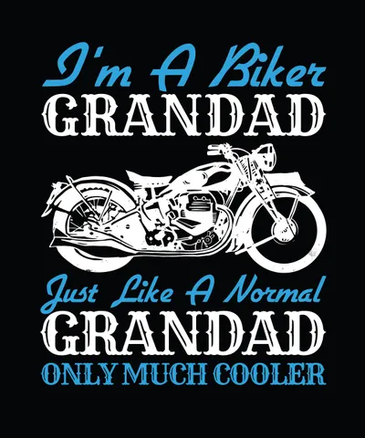 Vintage Motorcycle Silhouette