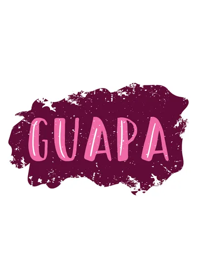 Guapa Quote Word