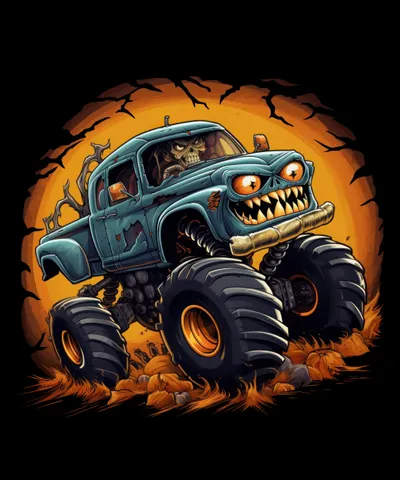 Monster Truck Halloween