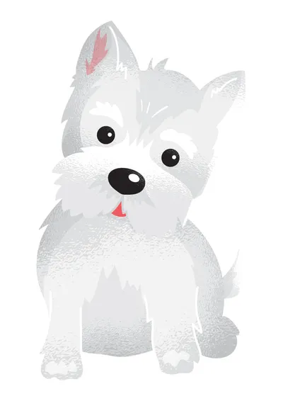 Cute Westie Dog