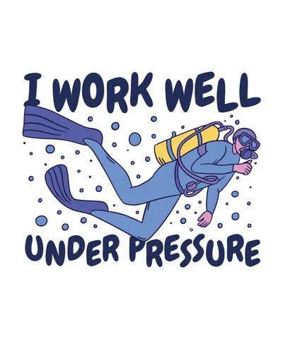 Scuba Diver Swimming