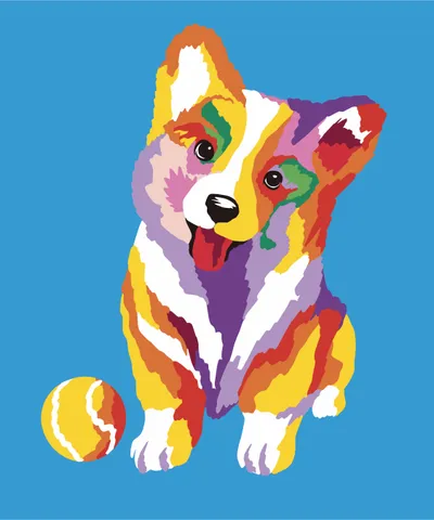 Cute Baby Corgi Dog