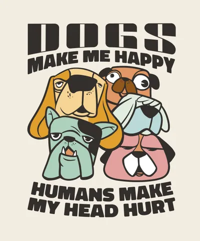Funny dogs quote