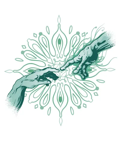 Creation Moment Hands