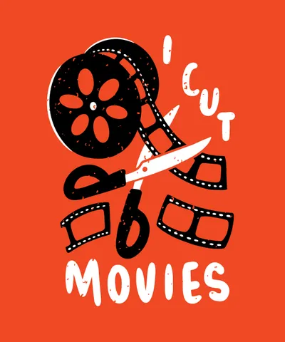 Scissors Cutting Film Reel