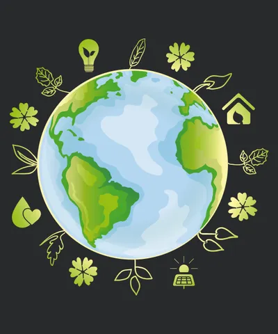Earth Day Recycling Elements